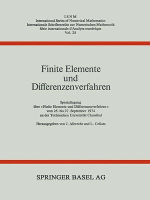 cover image of Finite Elemente und Differenzenverfahren